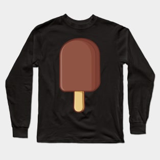 Chocolate Ice Cream Stick Long Sleeve T-Shirt